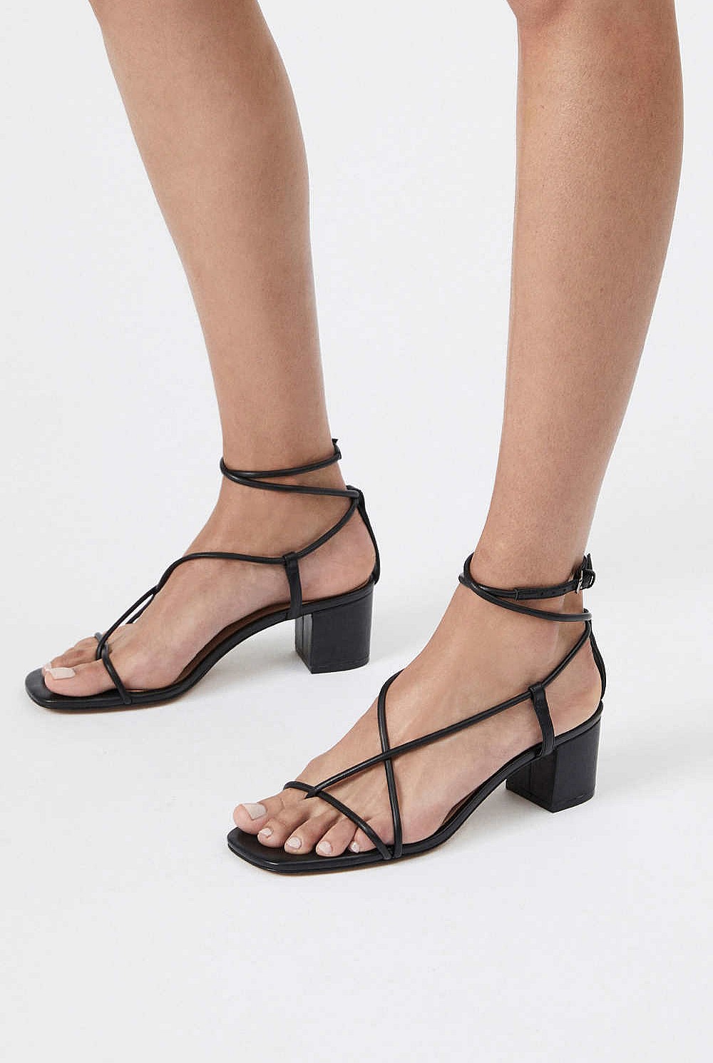 Fiona Leather Heel
