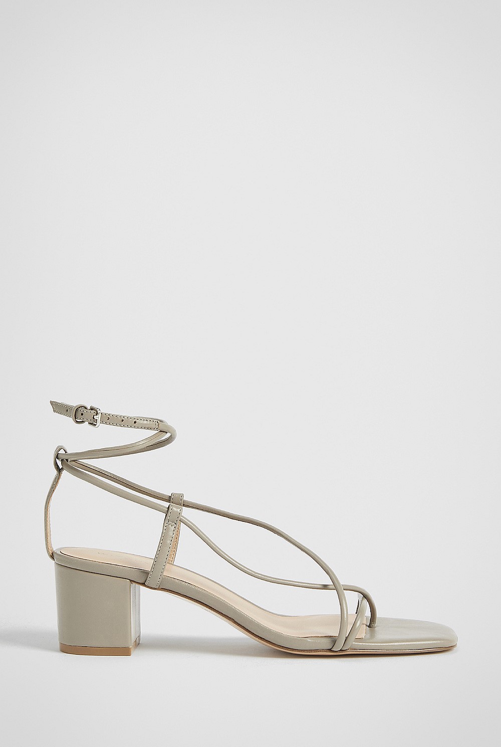 Fiona Leather Heel