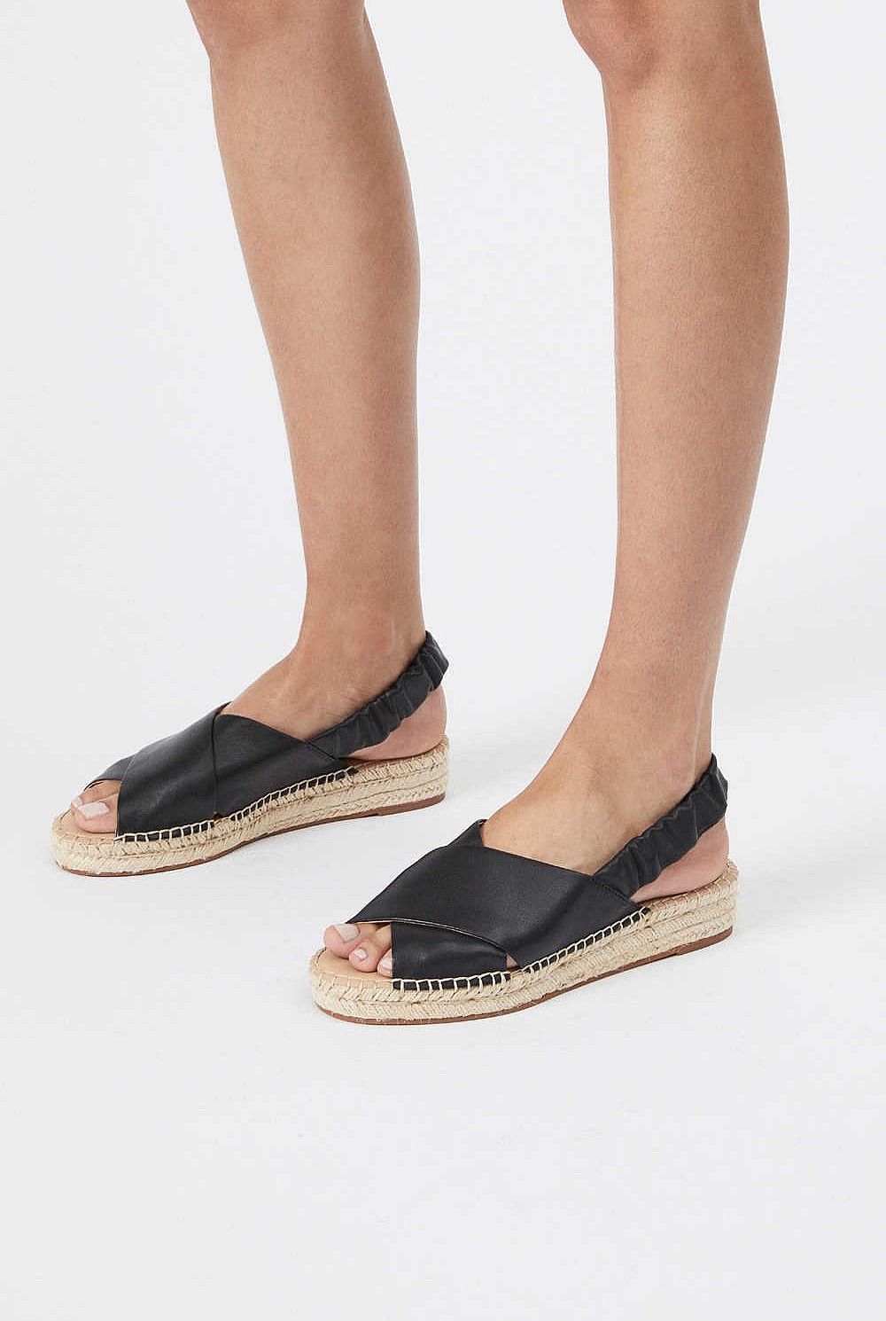 Jana Leather Espadrille