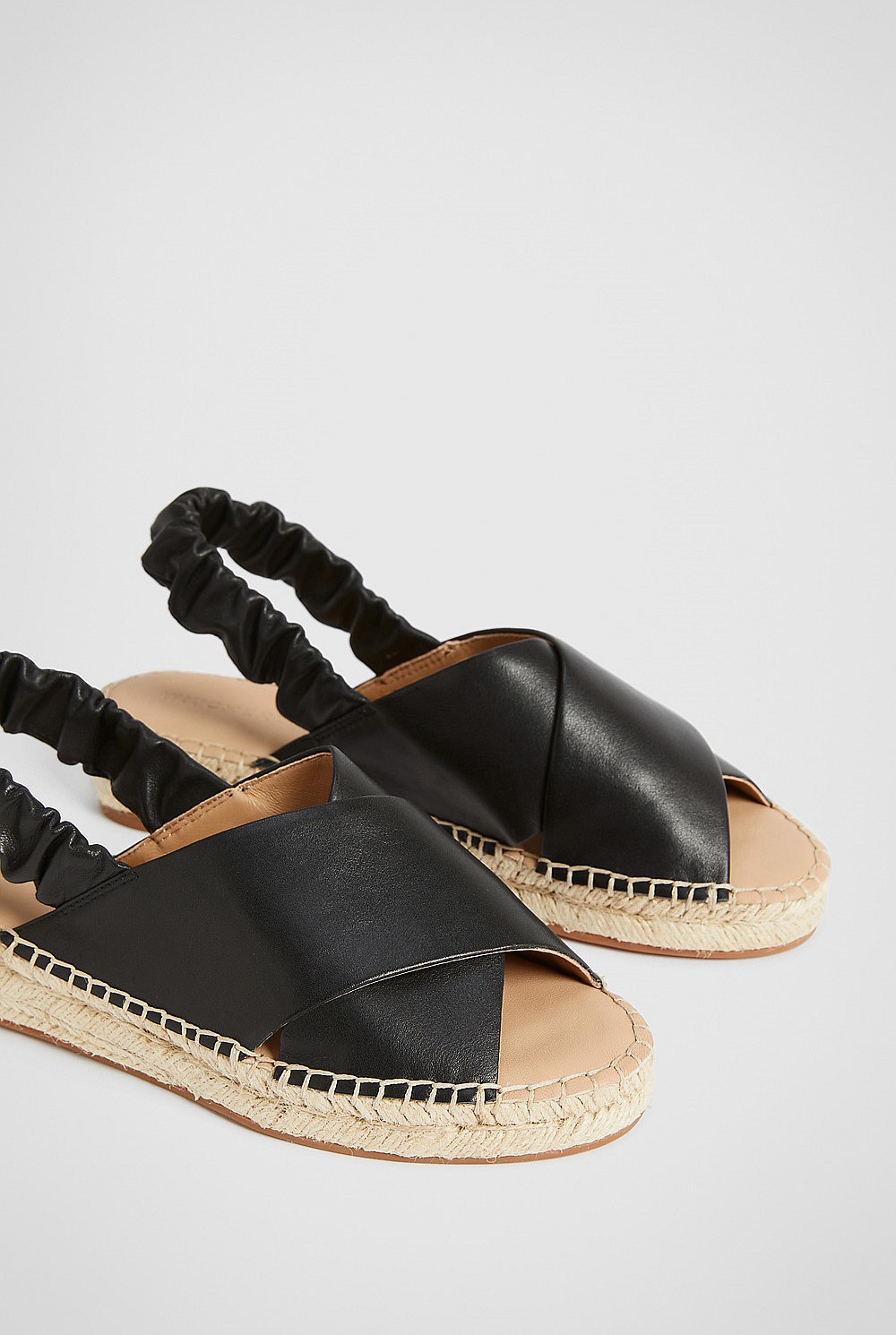 Jana Leather Espadrille