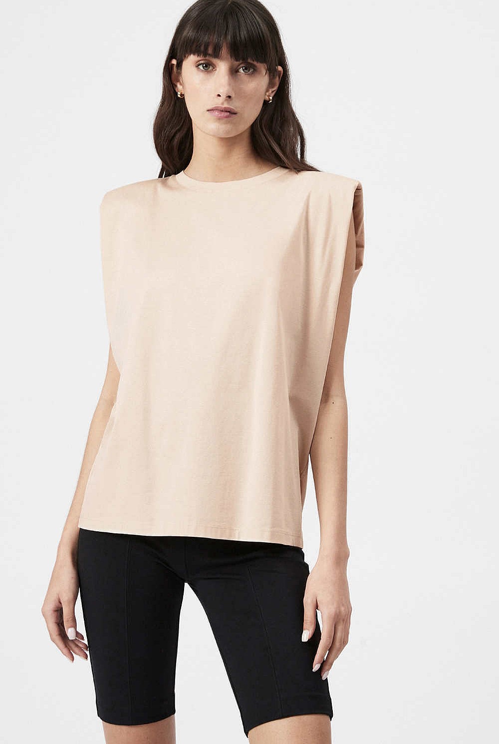 Shoulder Detail Muscle Tank