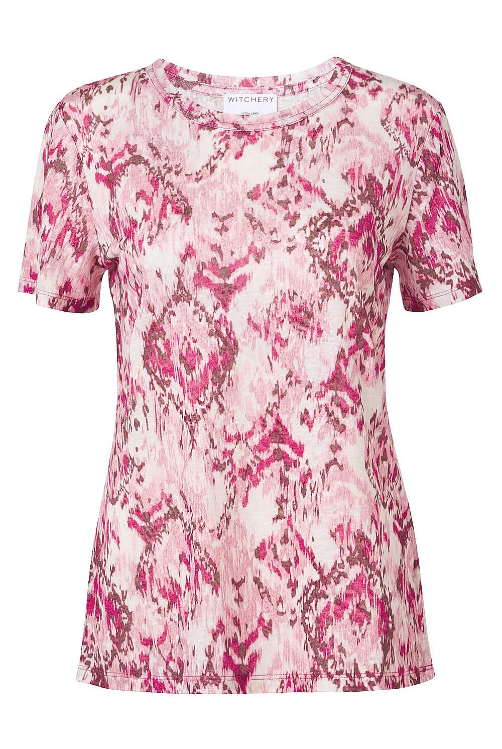 Print Linen Tee