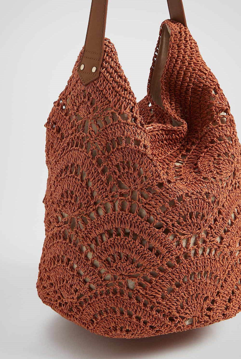 Amina Crochet Hobo Bag
