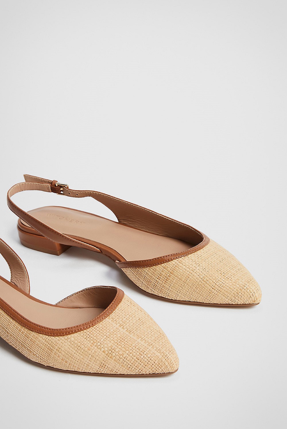 Roxy Raffia Flat