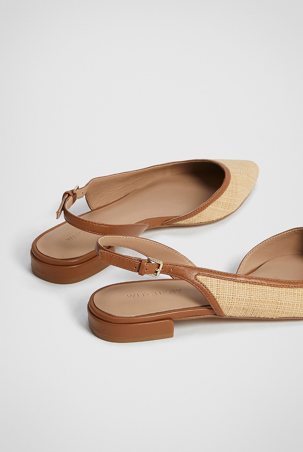 Roxy Raffia Flat