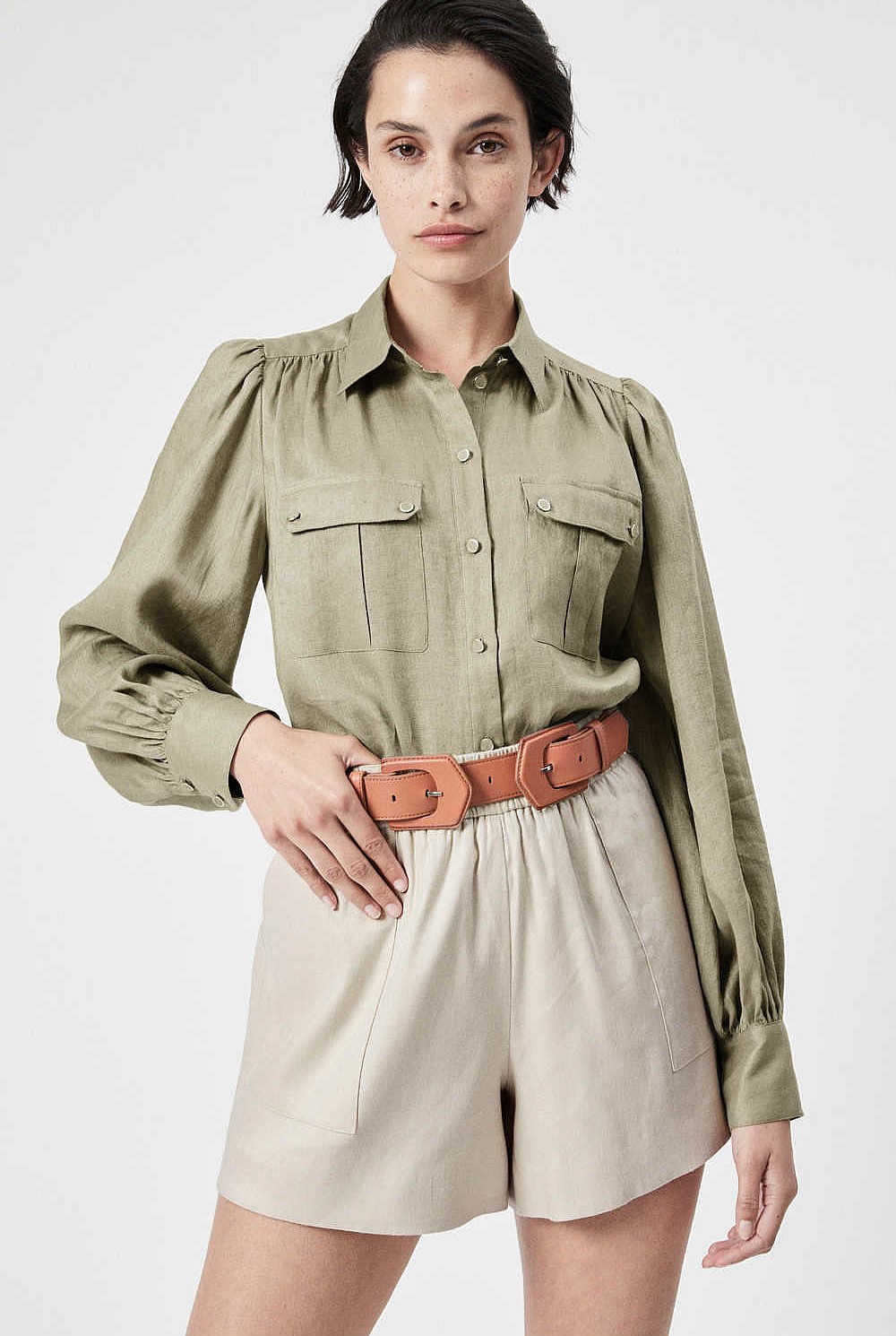 Mina Leather Belt