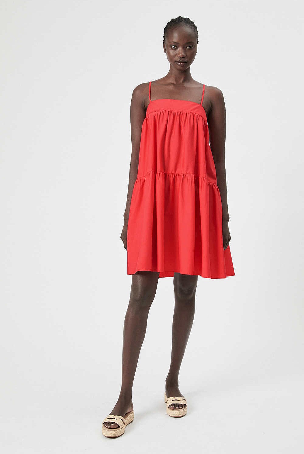 Jean Tiered Dress