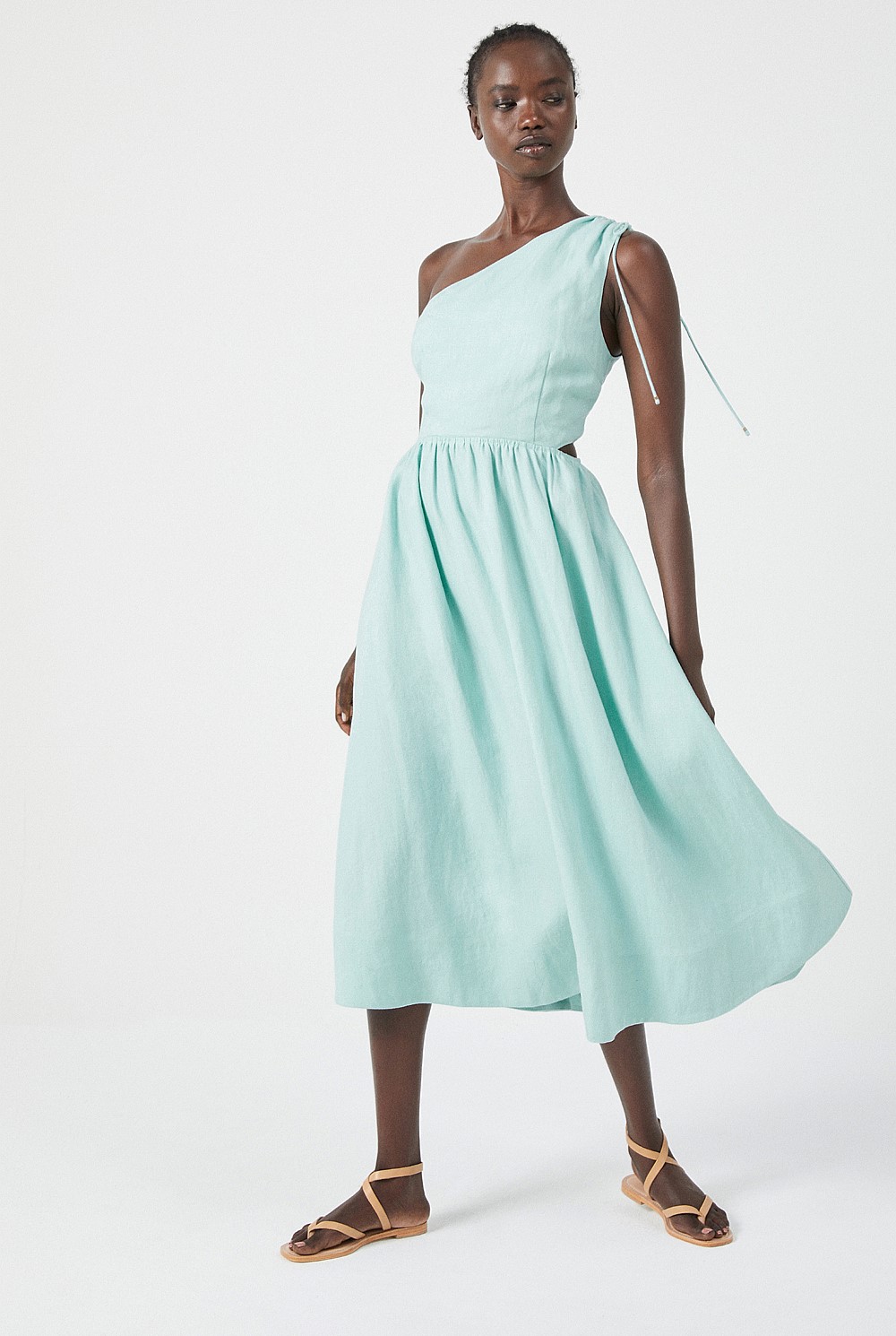 Asymmetric Cutout Dress
