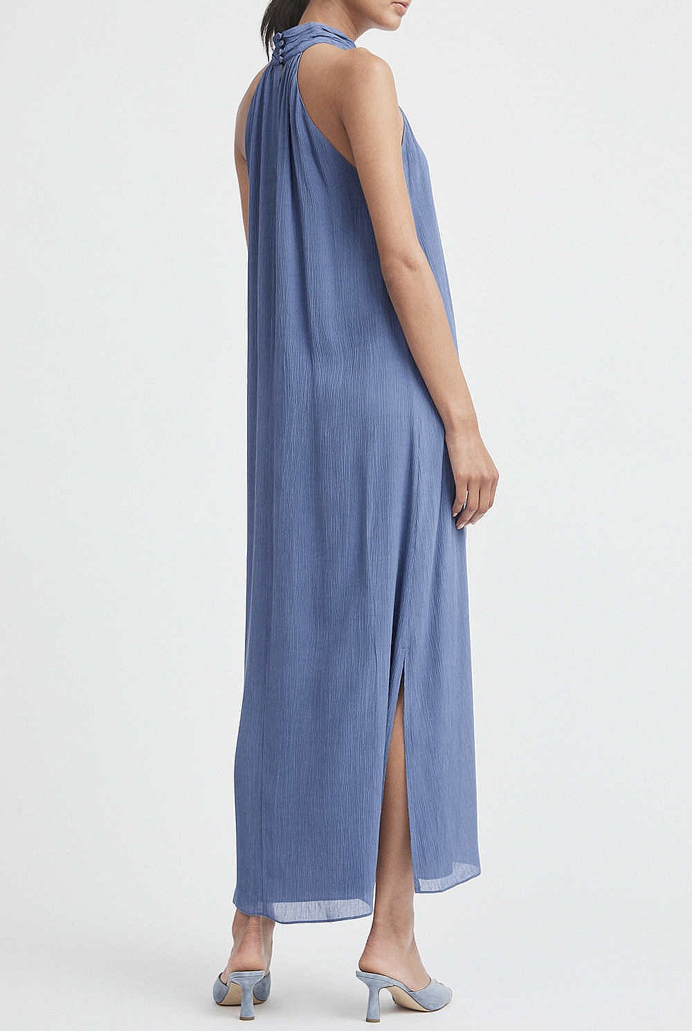 Gather Halter Dress