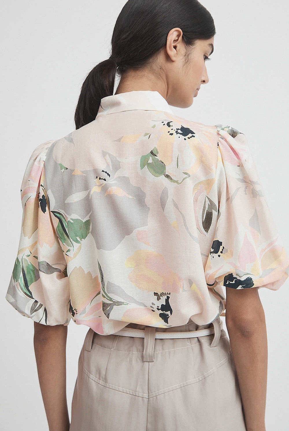 Print Sleeve Shirt