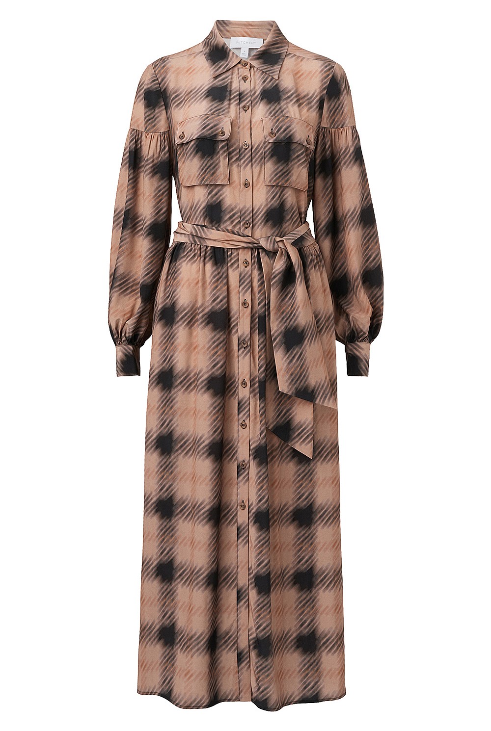 Check Shirt Dress