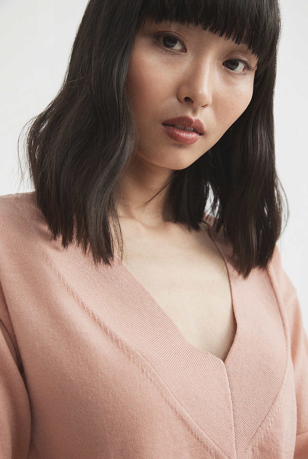 Merino V Neck Knit