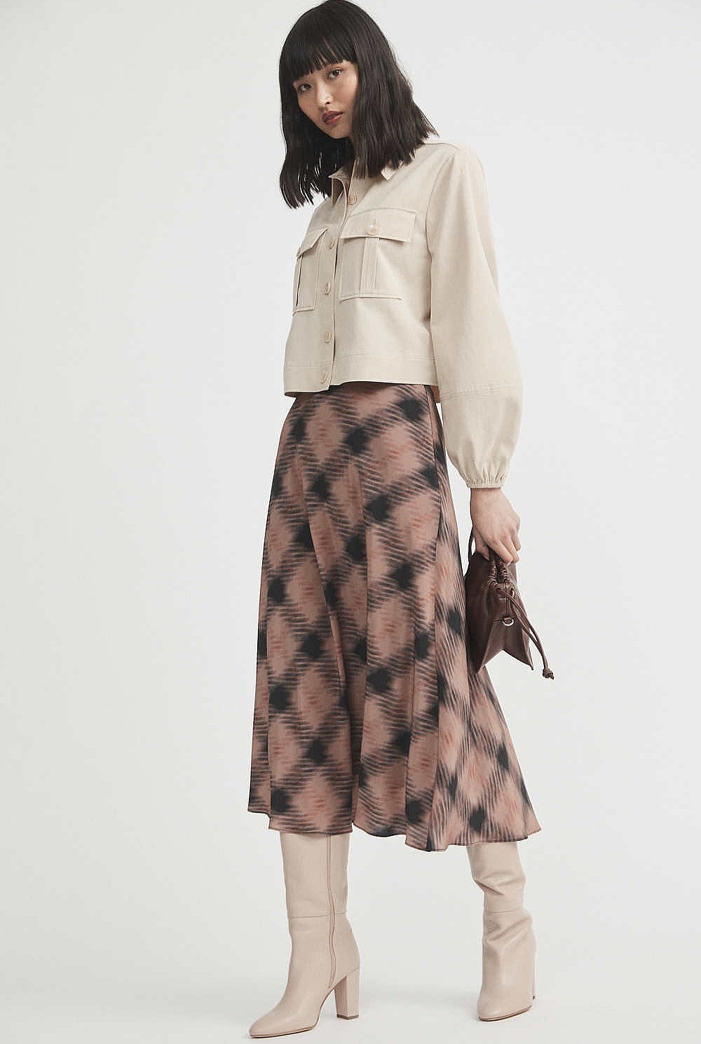 Check Skirt