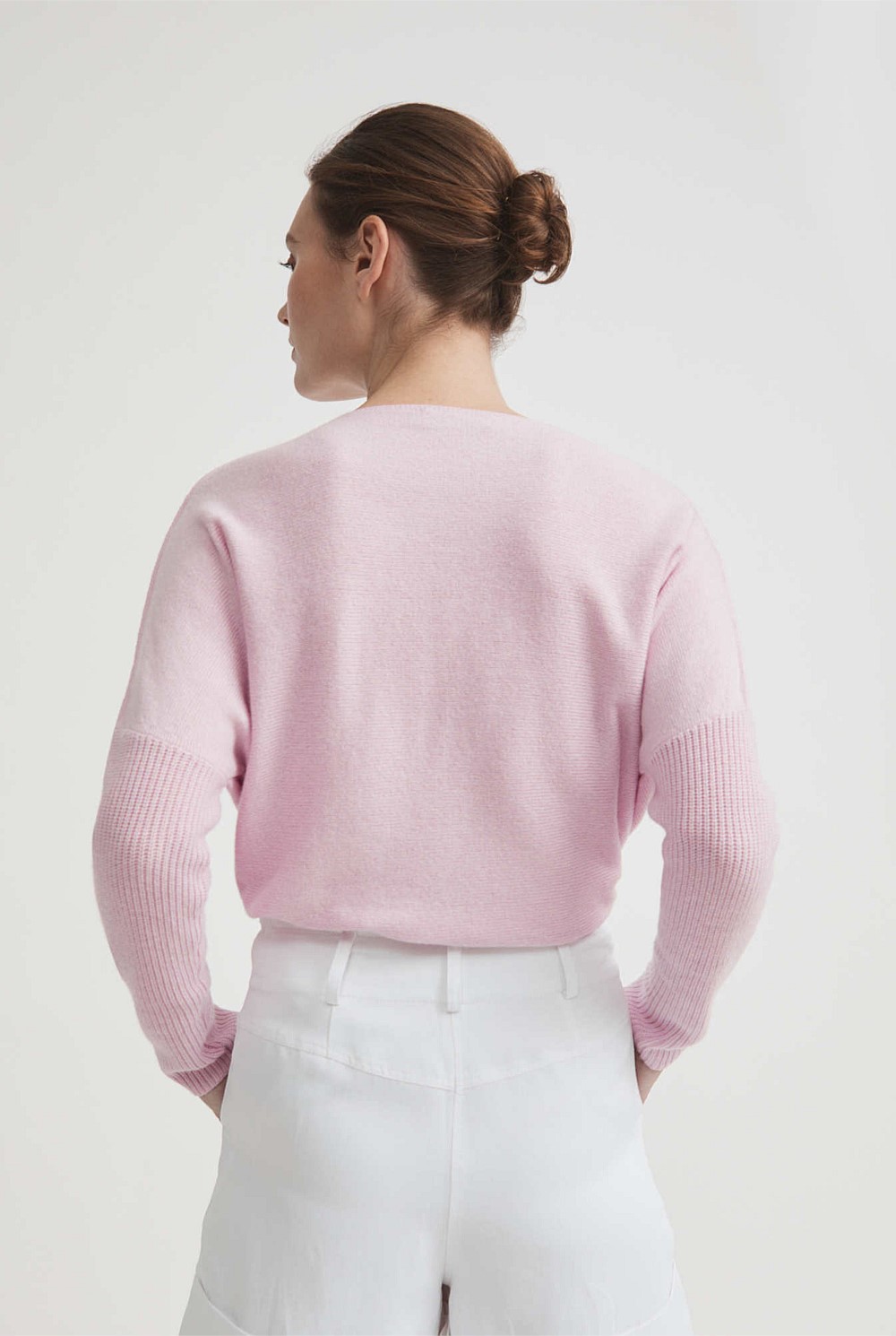 Drop Shoulder Knit