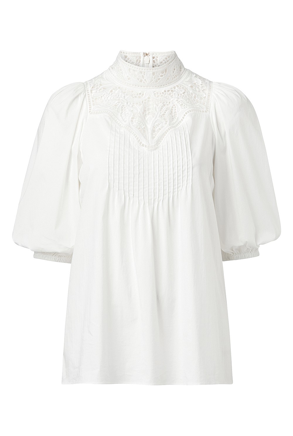 Lace Cutwork Blouse