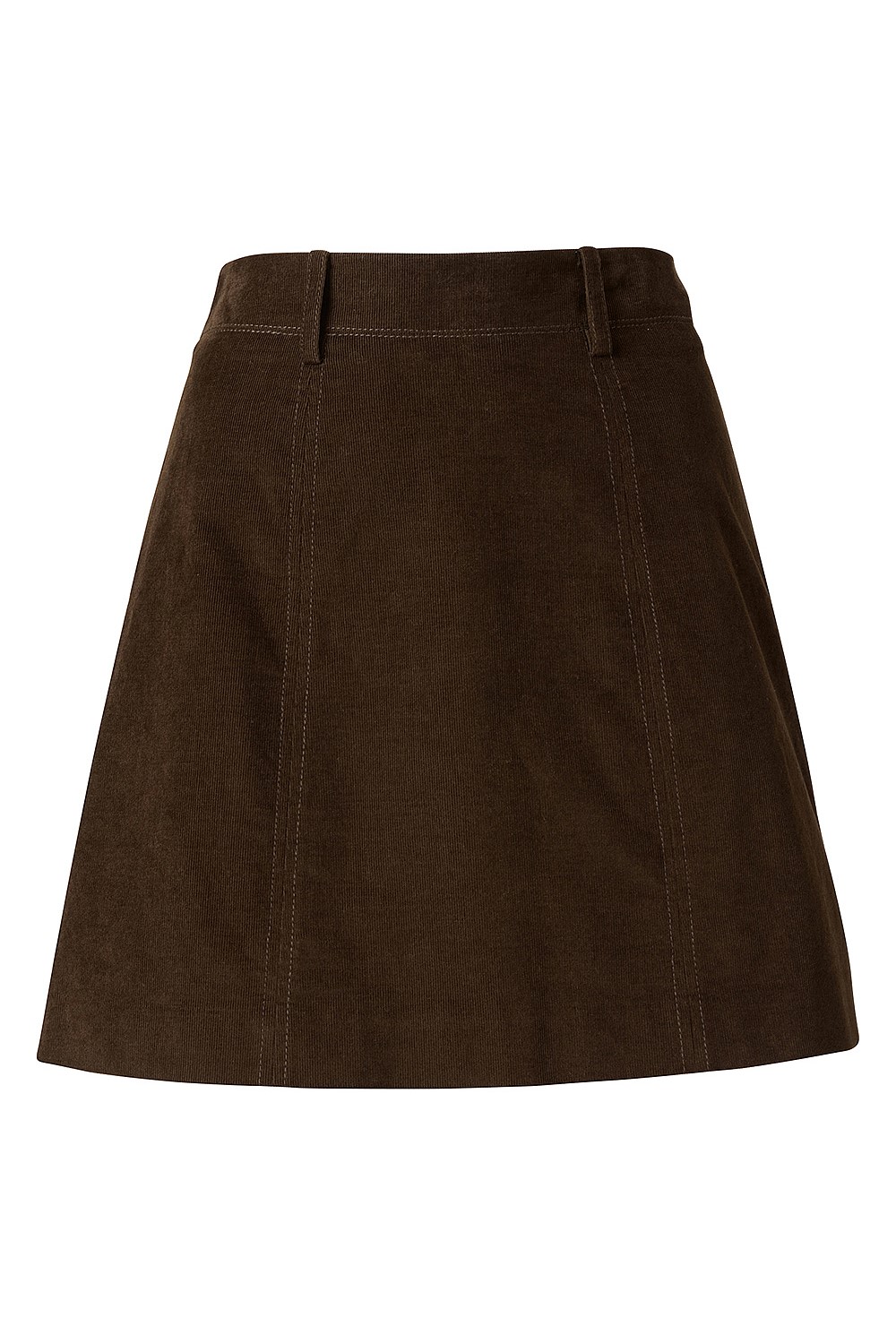 Top Stitch Mini Skirt