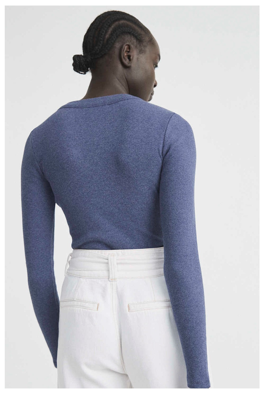 Long Sleeve Rib Top