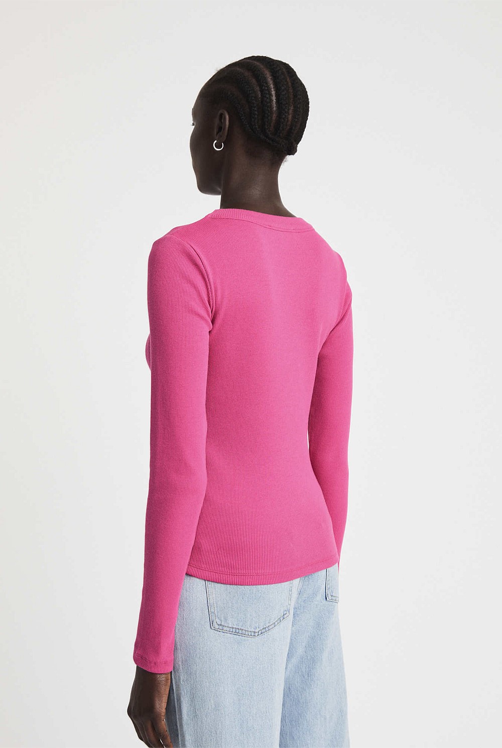 Long Sleeve Rib Top