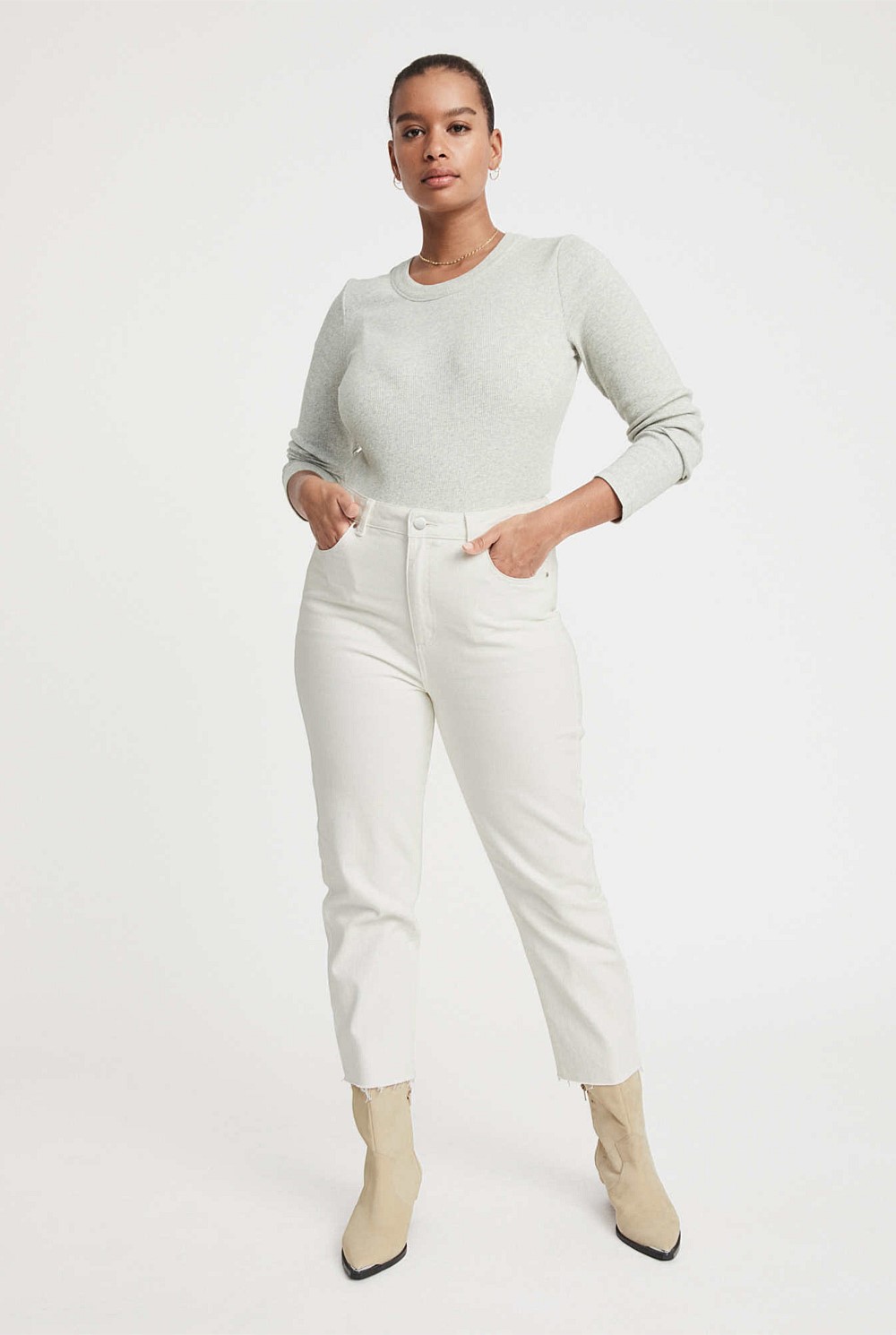 Long Sleeve Rib Top