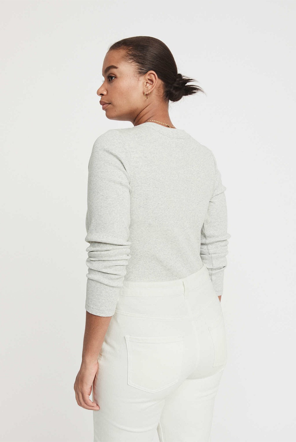 Long Sleeve Rib Top