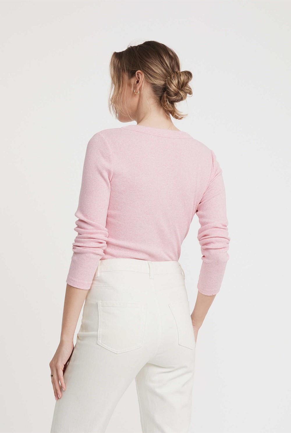 Long Sleeve Rib Top