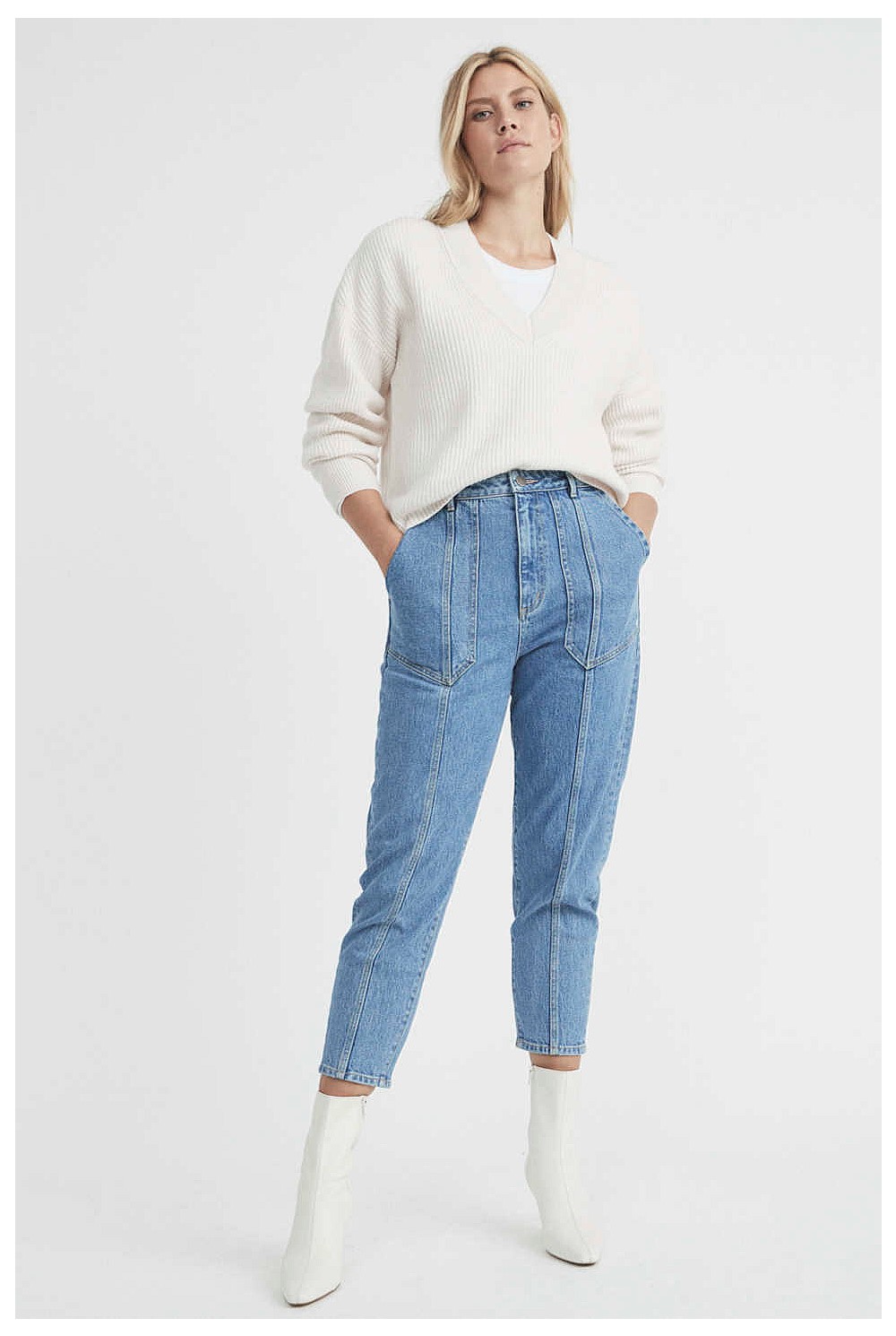 V Neck Knit