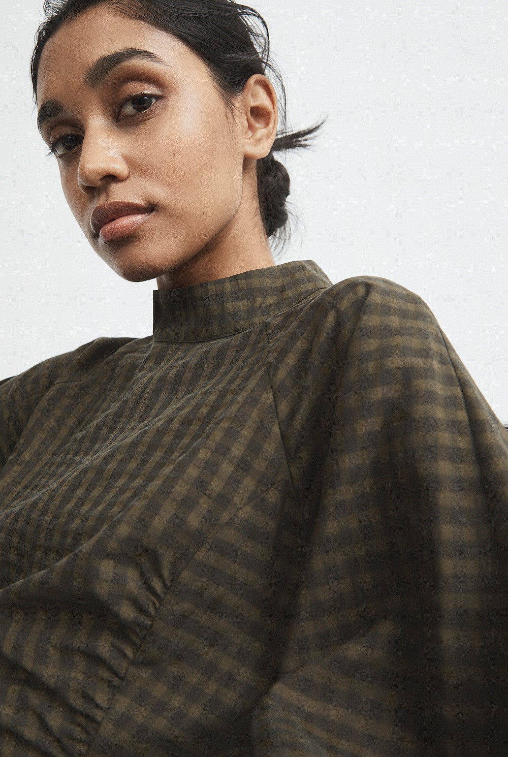 Check Blouse