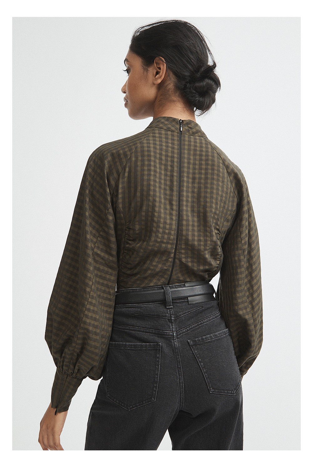 Check Blouse