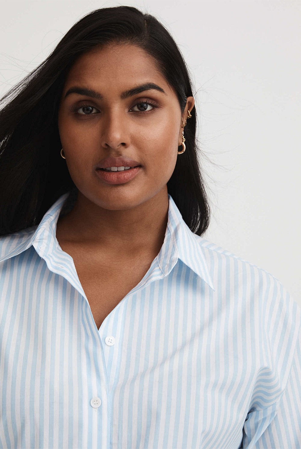 Stripe Cotton Shirt