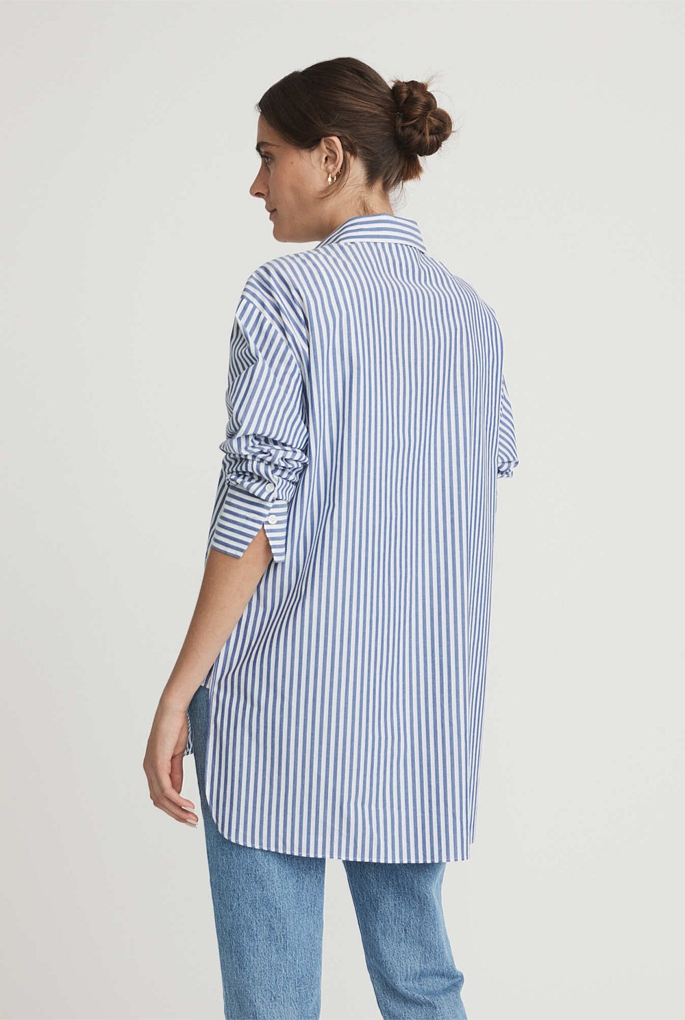 Stripe Cotton Shirt