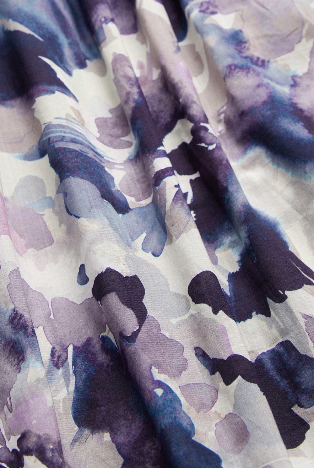 Print Puff Sleeve Blouse
