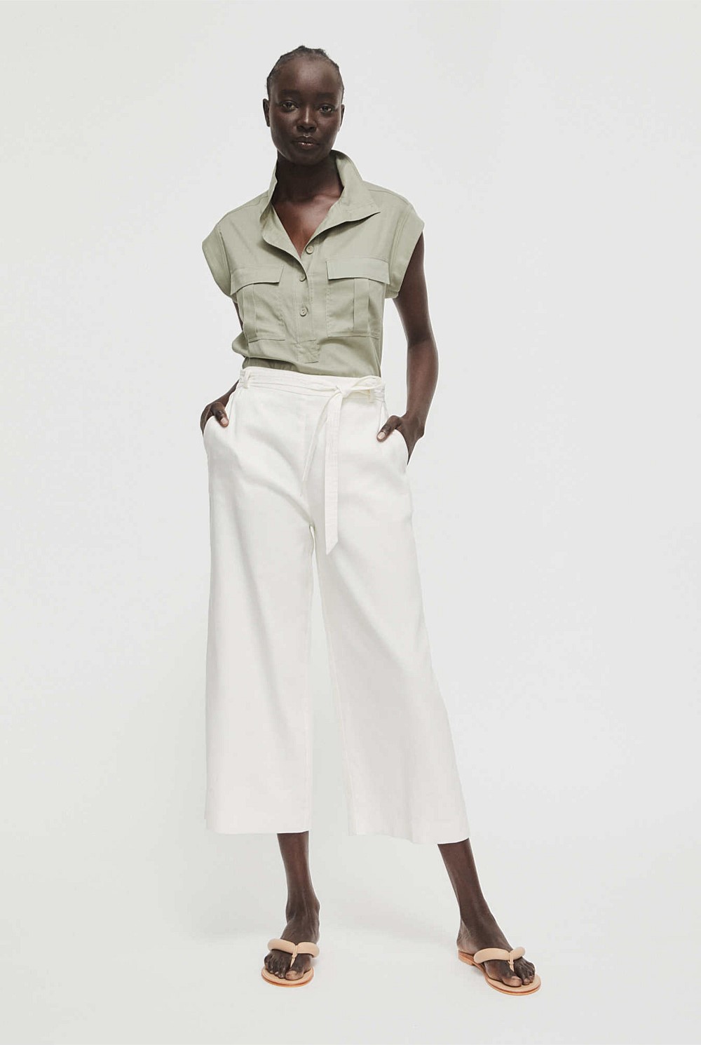 Stretch Linen Pant