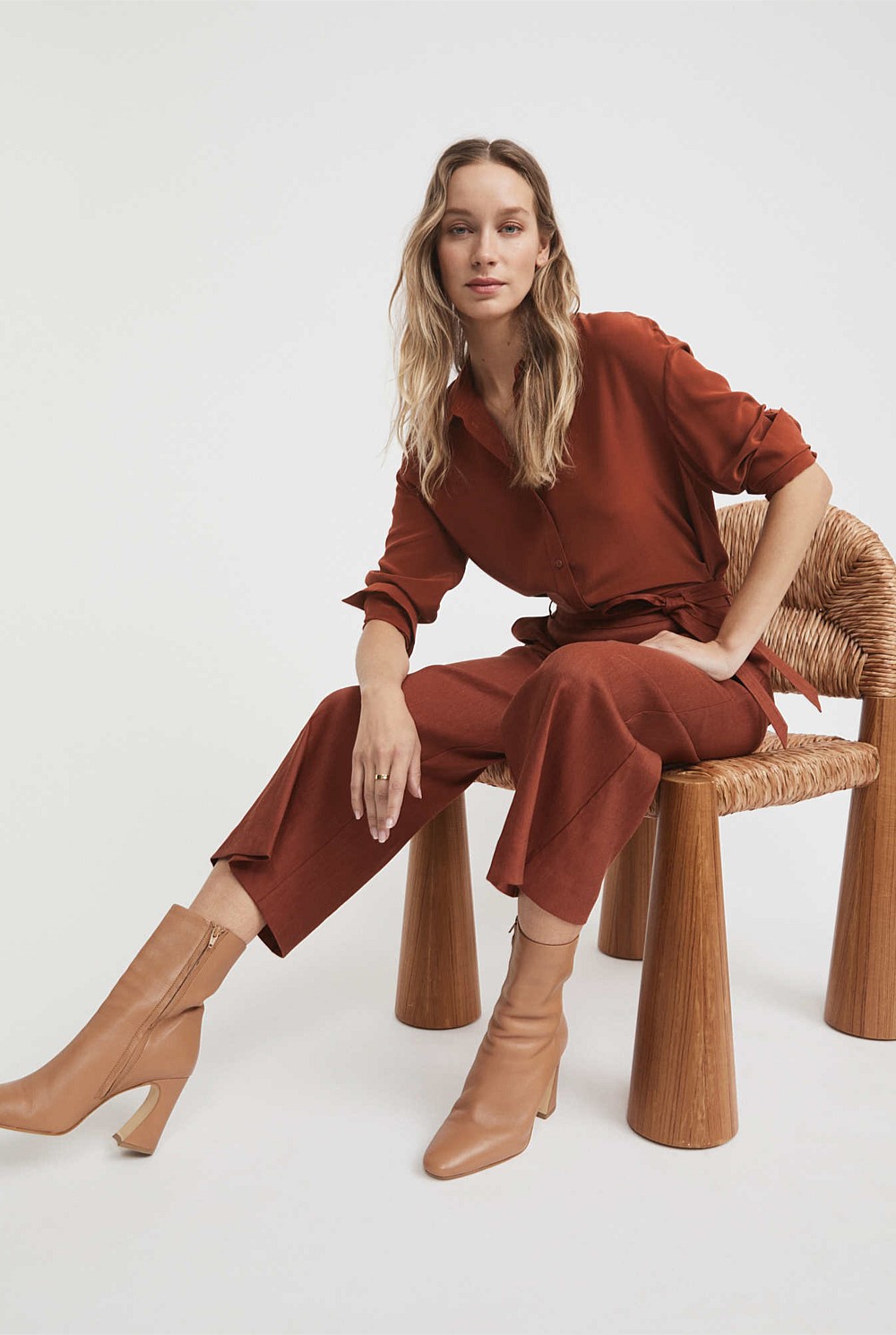 Stretch Linen Pant