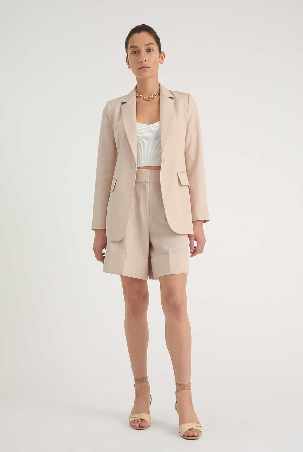 Cuff Detail Short