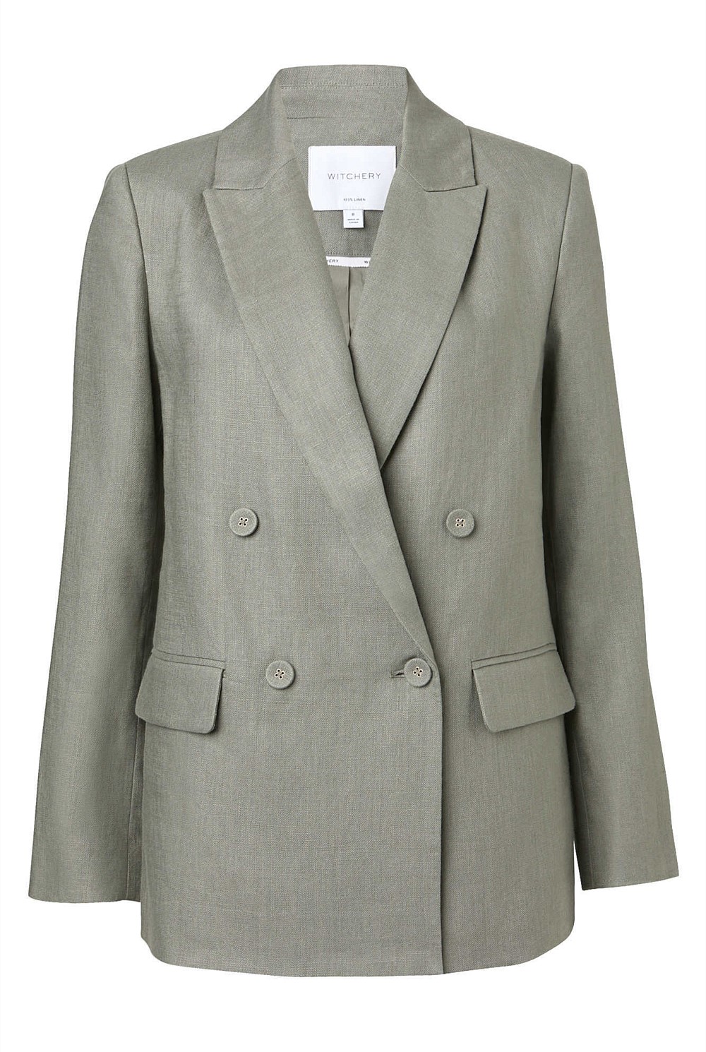 Relaxed Linen Blazer
