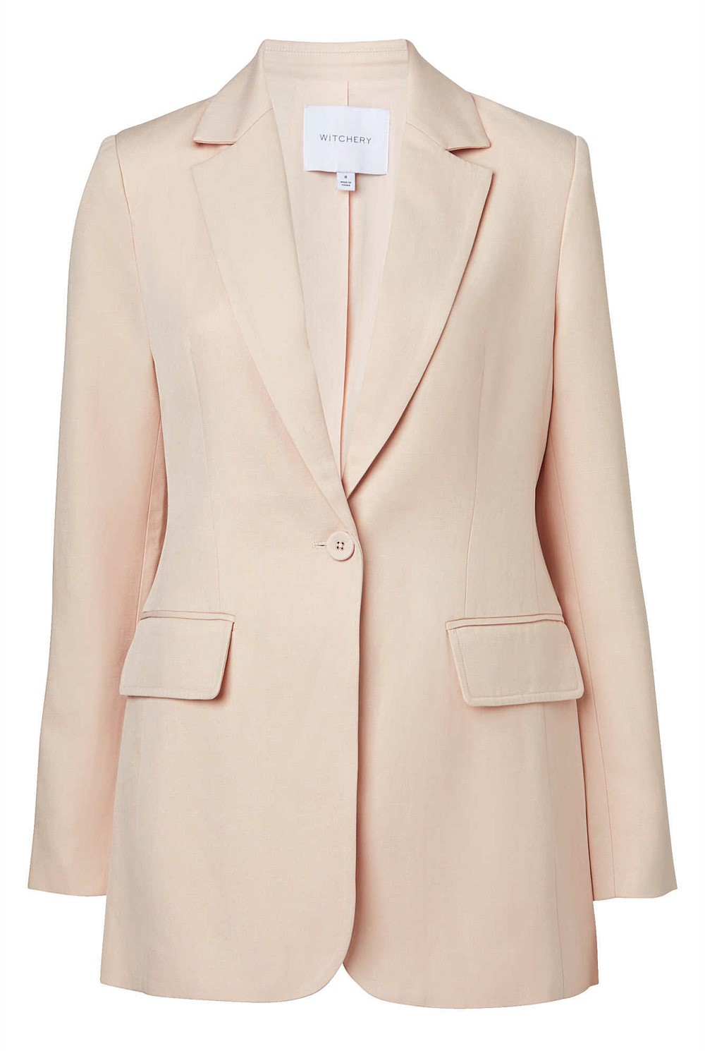Slim Single-Breasted Blazer