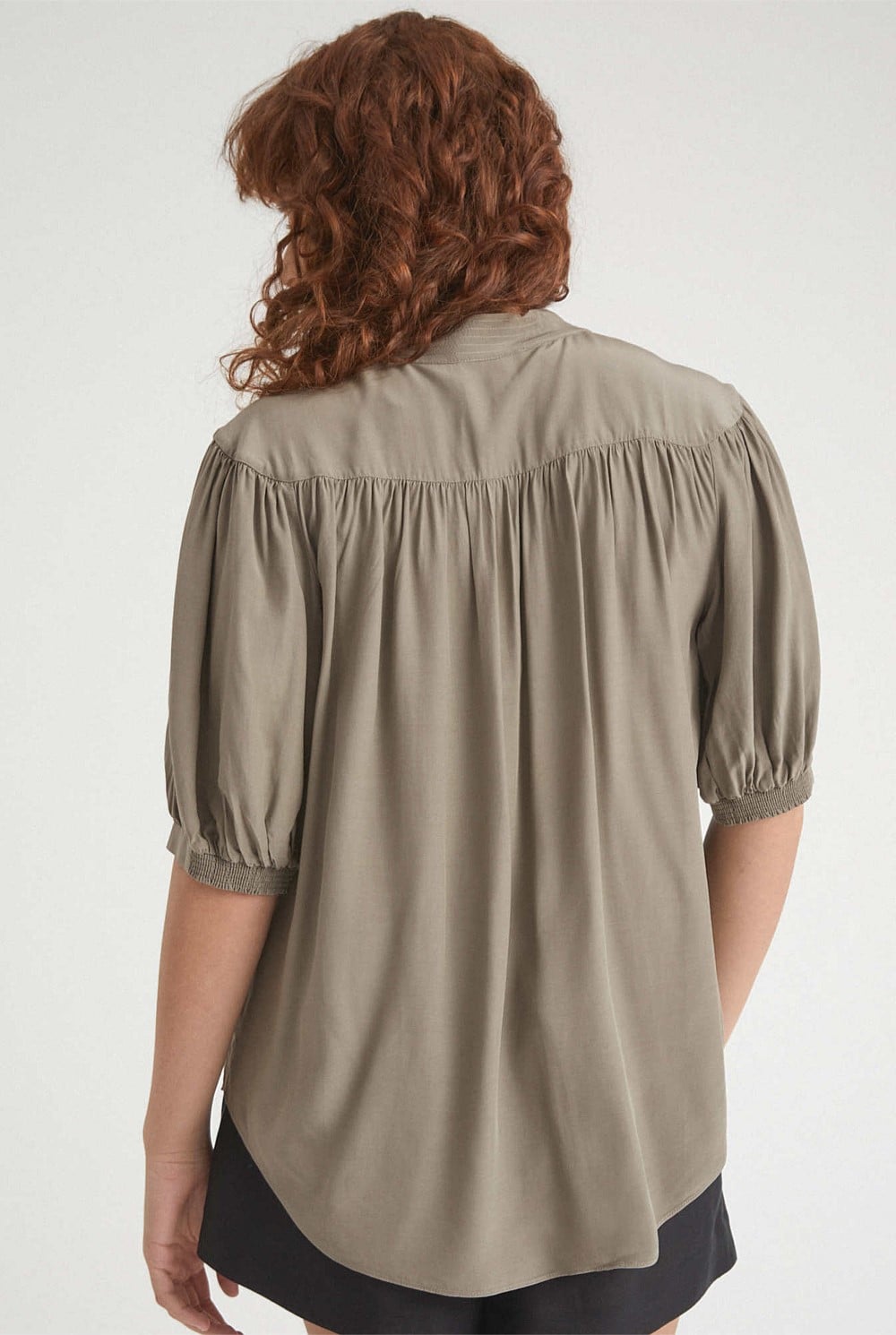 Yoke Shoulder Blouse