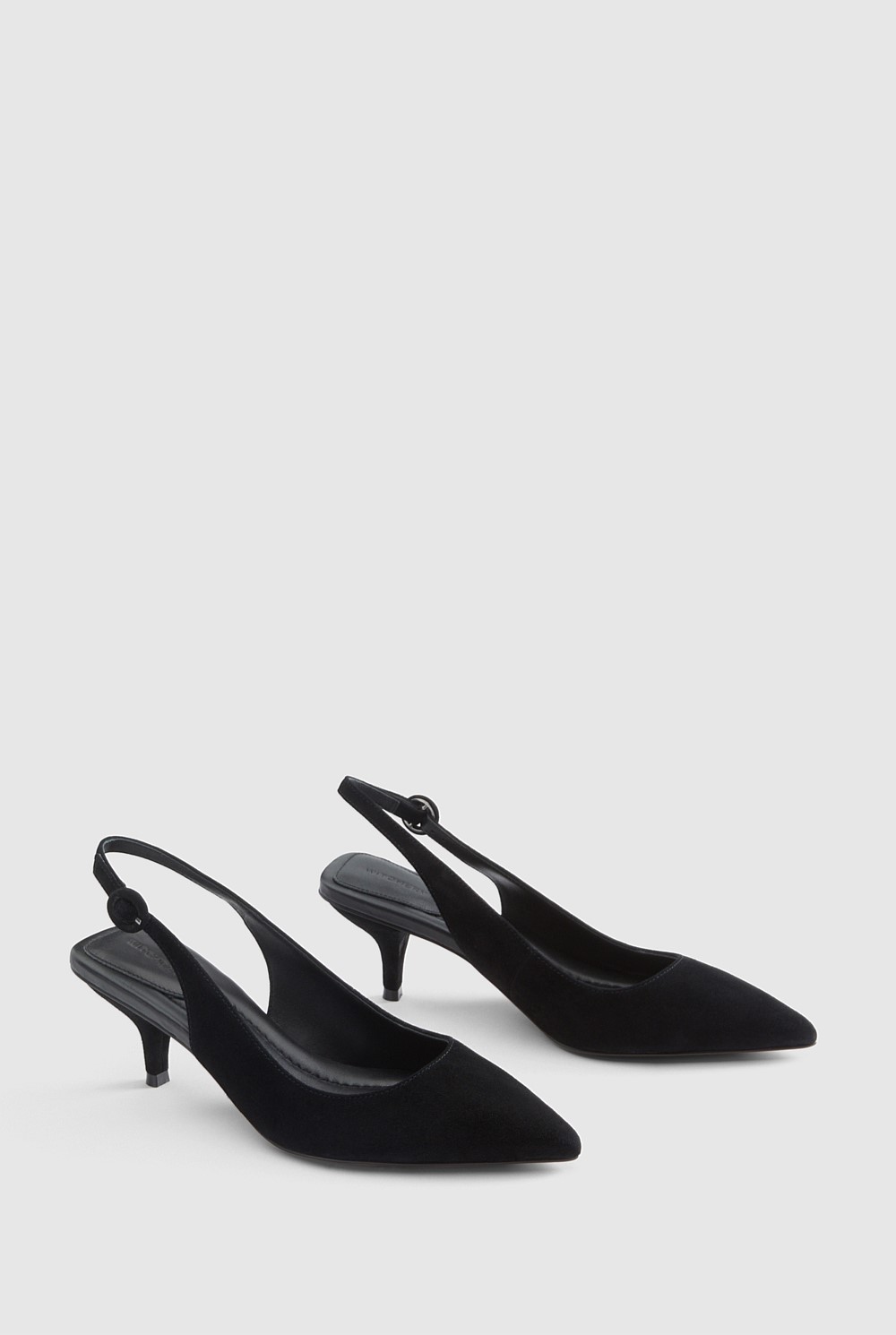Gwen 65mm Suede Sling Back
