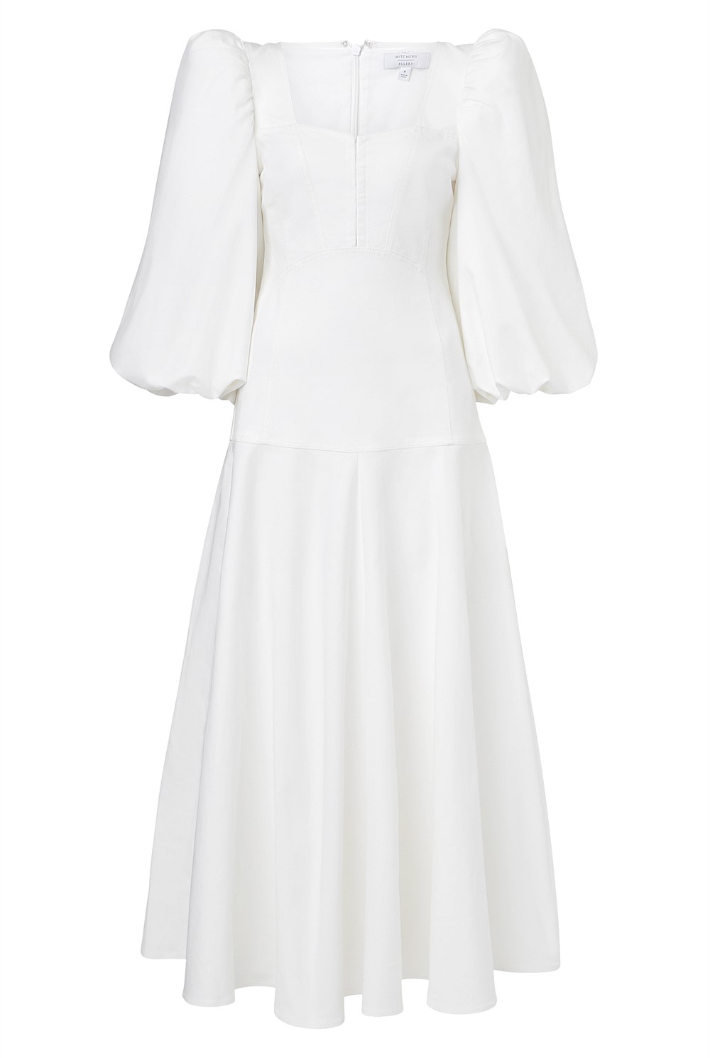 Volume Sleeve Dress