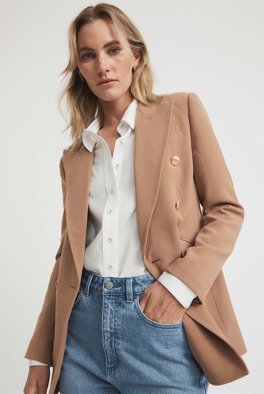 Double Breasted Blazer