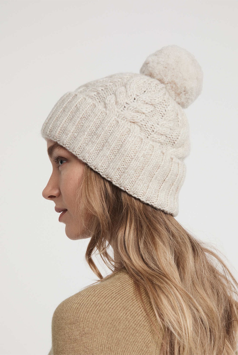 Cable Knit Beanie