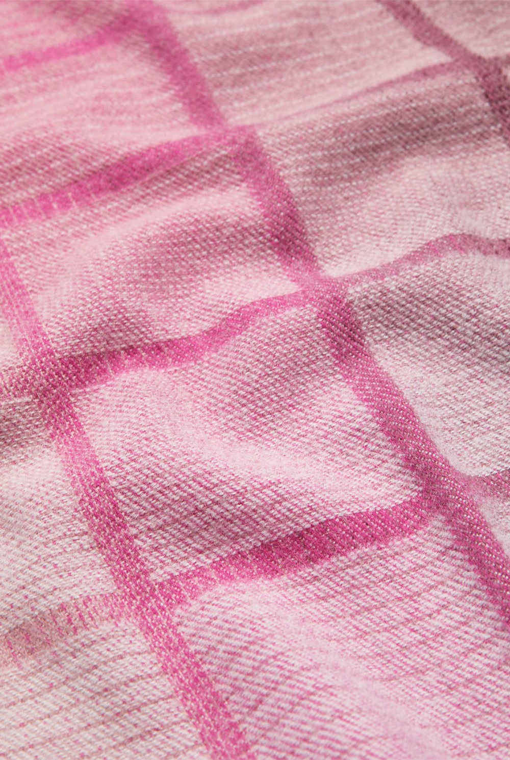 Ombre Check Scarf