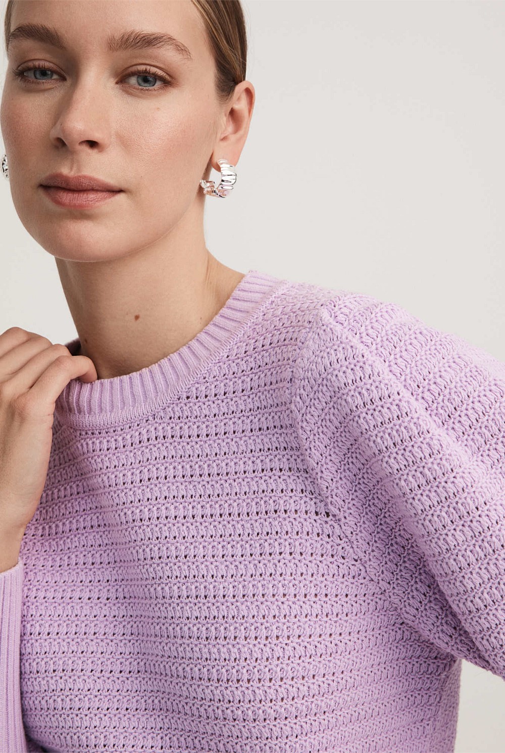 Full Sleeve Textured Knit