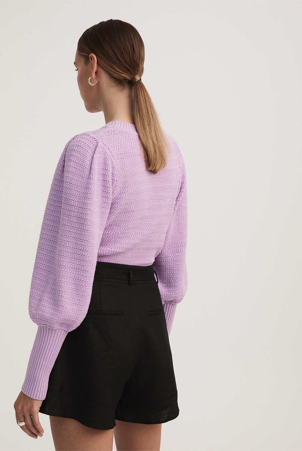 Full Sleeve Textured Knit
