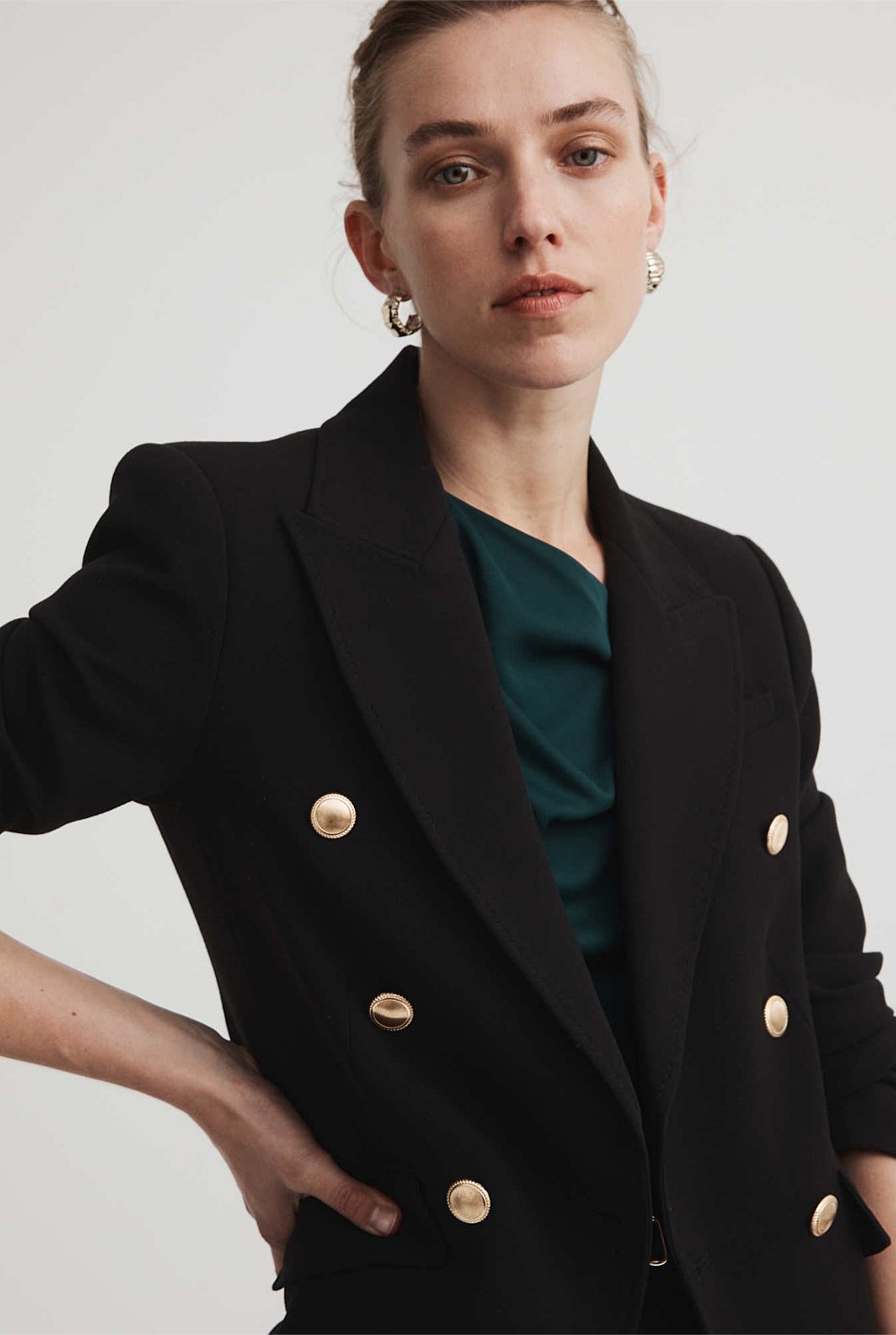 Double Breasted Blazer