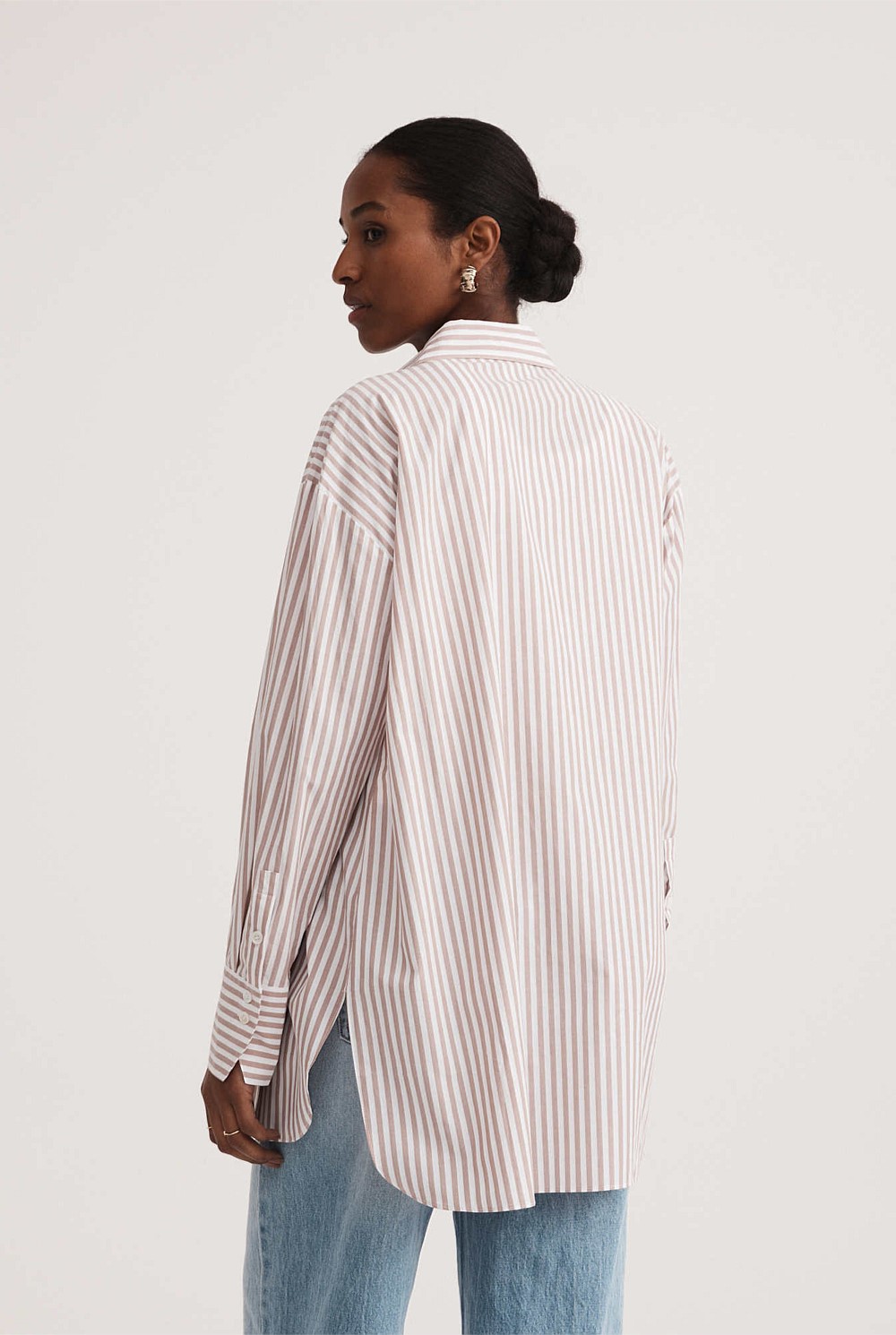 Stripe Cotton Shirt
