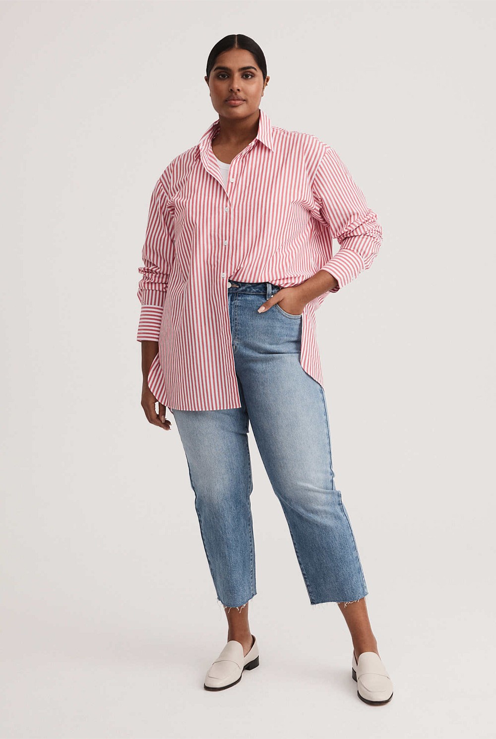 Stripe Cotton Shirt
