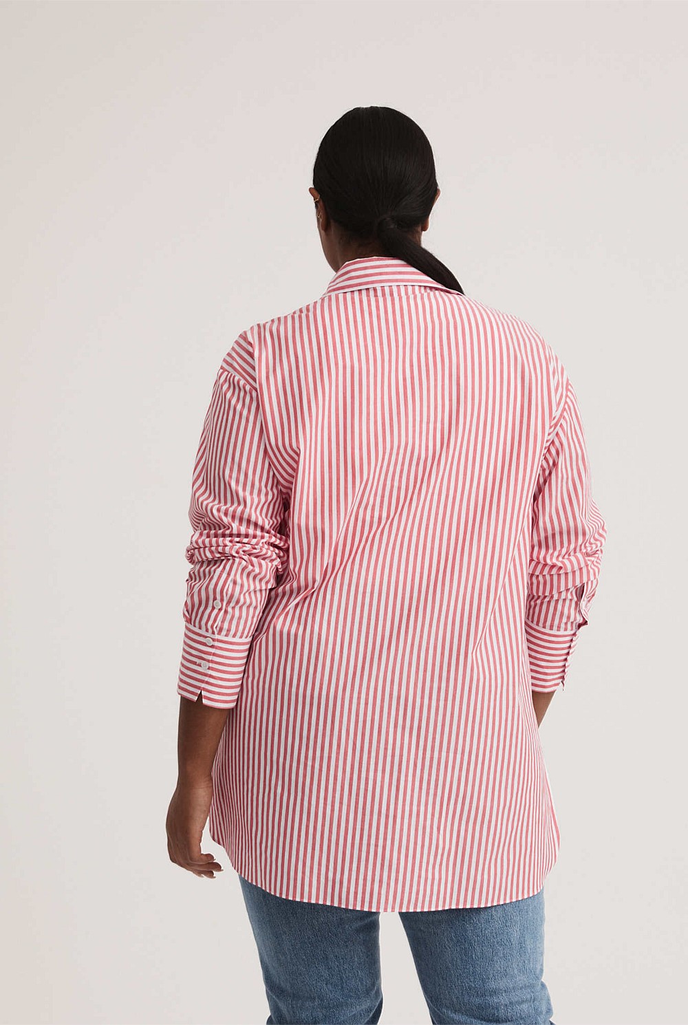 Stripe Cotton Shirt