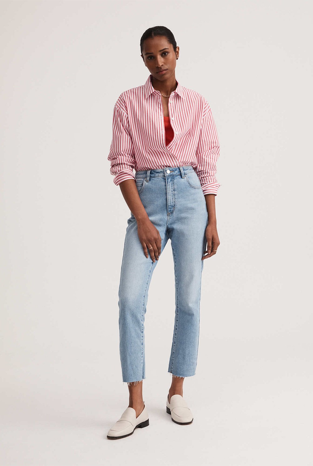 Stripe Cotton Shirt