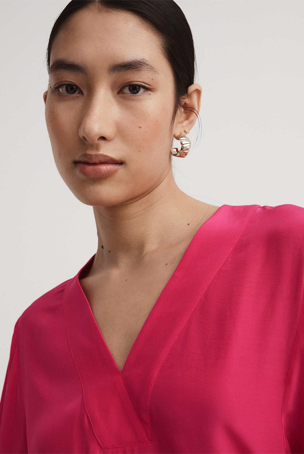 Kaftan V Neck Blouse